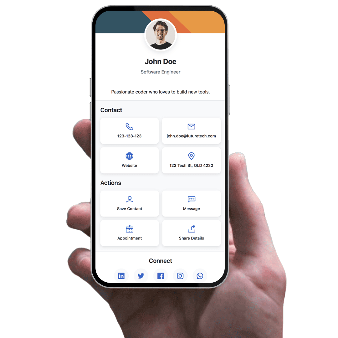 Mobile app display